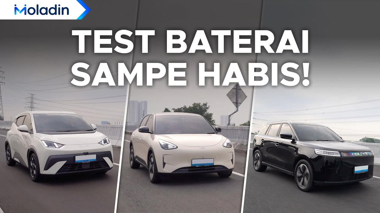 Sejauh Apa 3 Mobil Ini Bisa Jalan? Test Jarak Baterai Jaecoo J5 VS BYD Atto1 VS Geely EX2? | Moladin