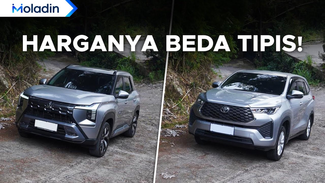 Beda Kelas Tapi Harga Berdekatan! Innova Zenix V Bensin VS Destinator Ultimate | Moladin