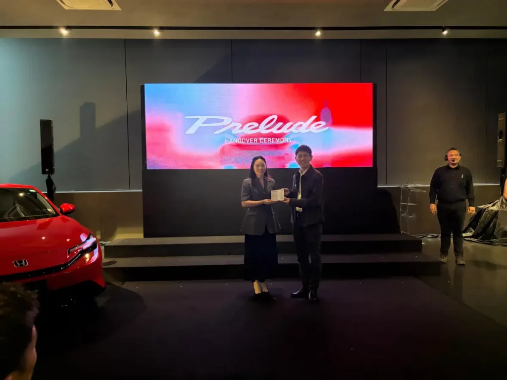 Honda Prelude Resmi Diserahkan ke Konsumen Indonesia, Sport Hybrid Ini Langsung Ludes Dipesan prelude