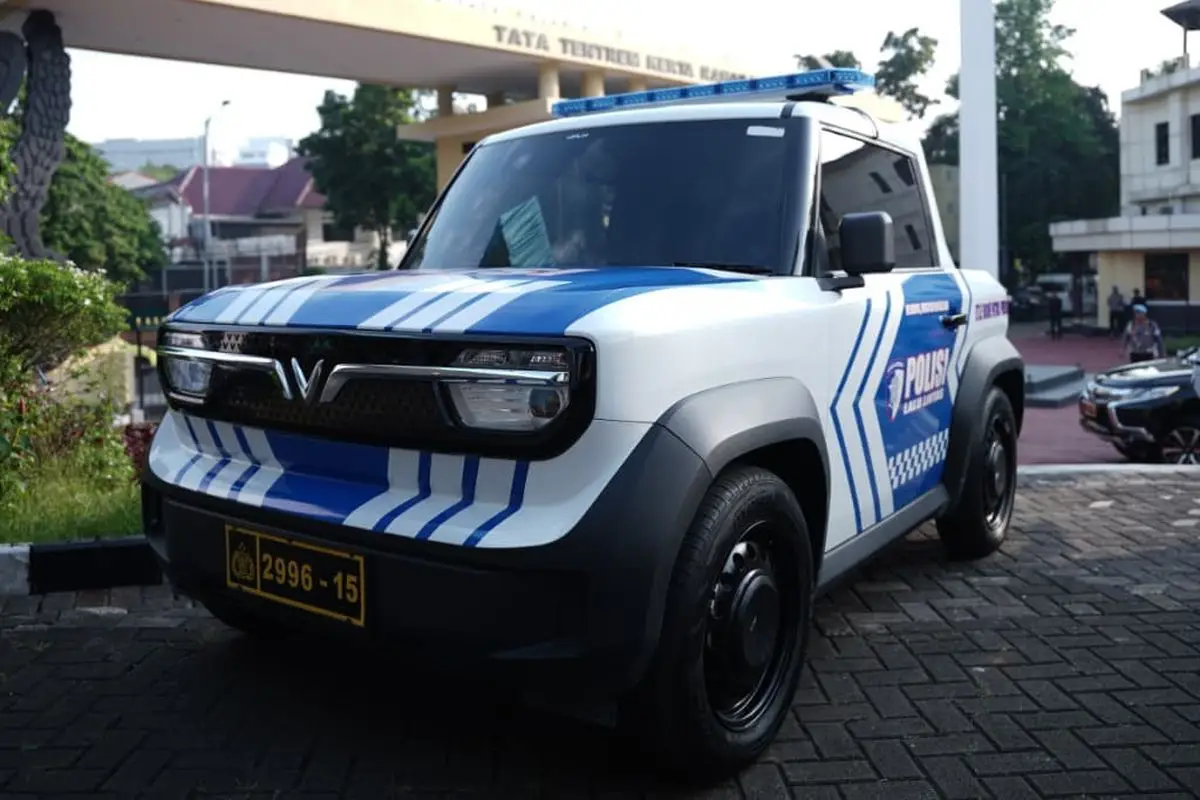 Spesifikasi VinFast VF 3, Mobil Listrik Mungil yang Kini Dipakai Korlantas
