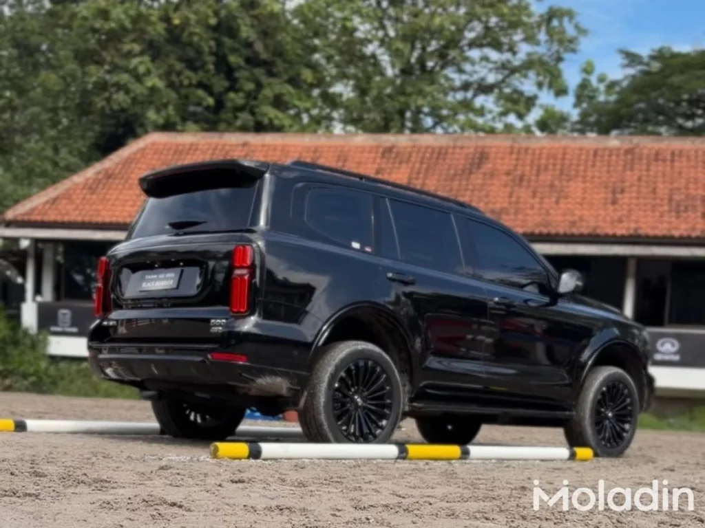 tampilan GWM Tank 500 Black Warrior - Moladin