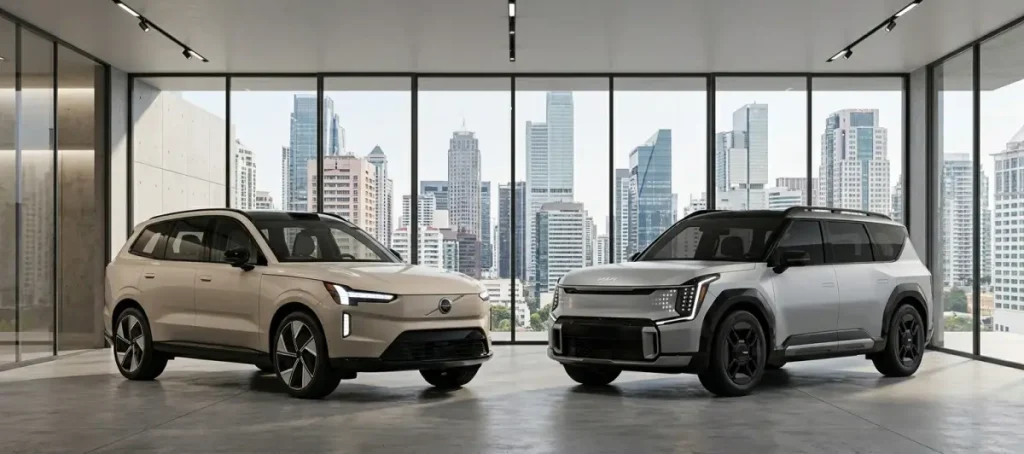 volvo ex90 vs kia ev9 - Moladin