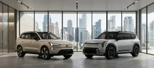 Volvo EX90 vs Kia EV9: Adu SUV Listrik Premium, Mana Lebih Worth It?
