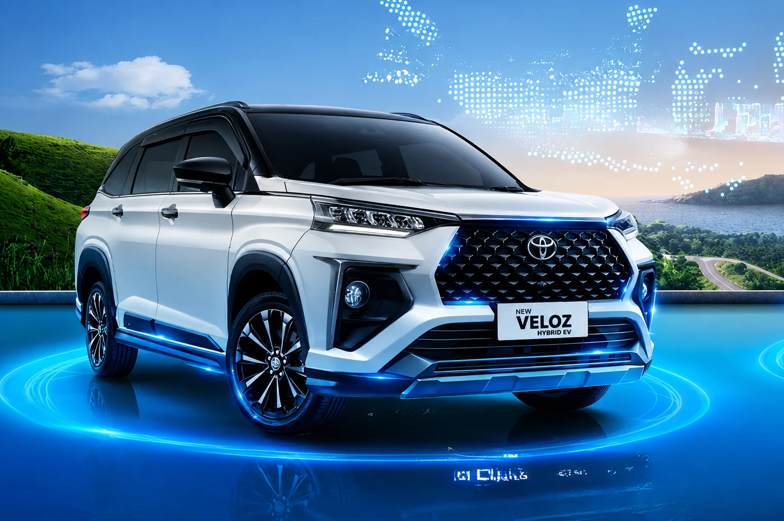 Komparasi Toyota Veloz Hybrid vs Bensin: Tes Irit & Performa