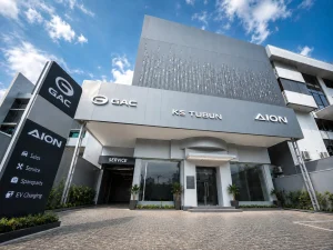 GAC AION KS Tubun Resmi Dibuka, Dealer EV Baru di Jakarta Pusat Gandeng Grab