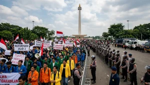 Demo BEM Hari Ini di Monas, Cek Jalur Alternatif Sebelum Berangkat