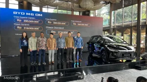 Harga BYD M6 DM Akhirnya Resmi Diumumkan, Mulai Rp298 Juta