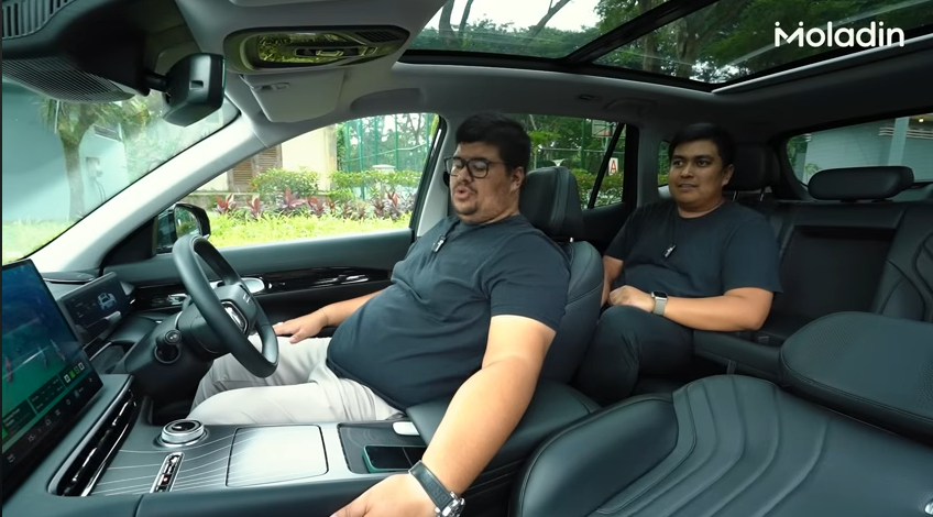 ruang kabin Geely Starray EM-i