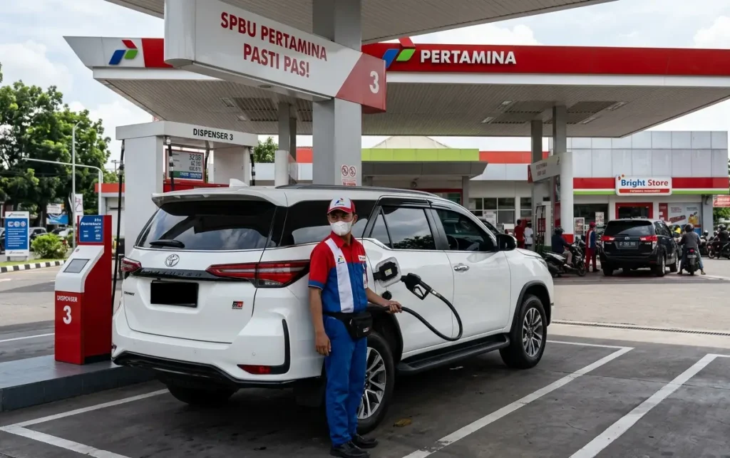 isi bbm fortuner
