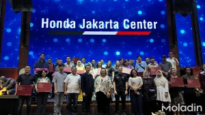 Honda Apresiasi Pemenang Undian Honda Brio Januari-April 2026 Lewat Acara Eksklusif