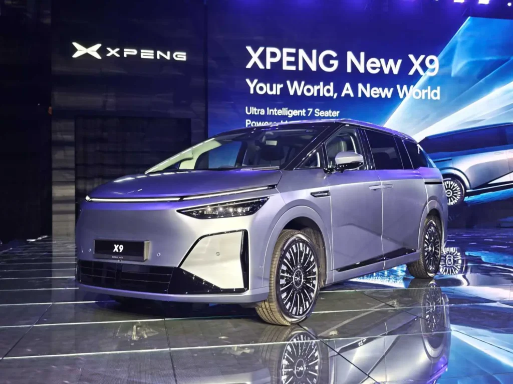 tampilan xpeng x9 facelift - Moladin