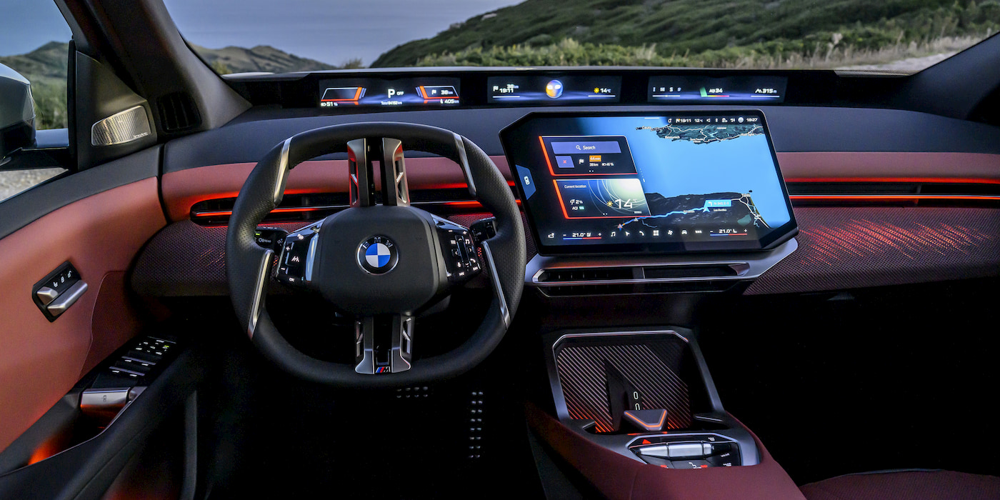 BMW new iX3 EV interior