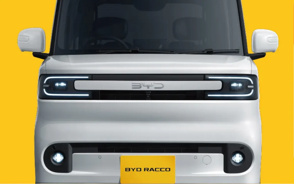 BYD Racco Meluncur 28 Juli 2026, Mini EV Penantang Wuling Air EV BYD Racco Tampak Depan