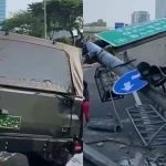 Spesifikasi Mobil Pindad Maung Jelajah yang Tabrak Tiang Tol hingga Roboh, Seberapa Kuat? - Tuwaga