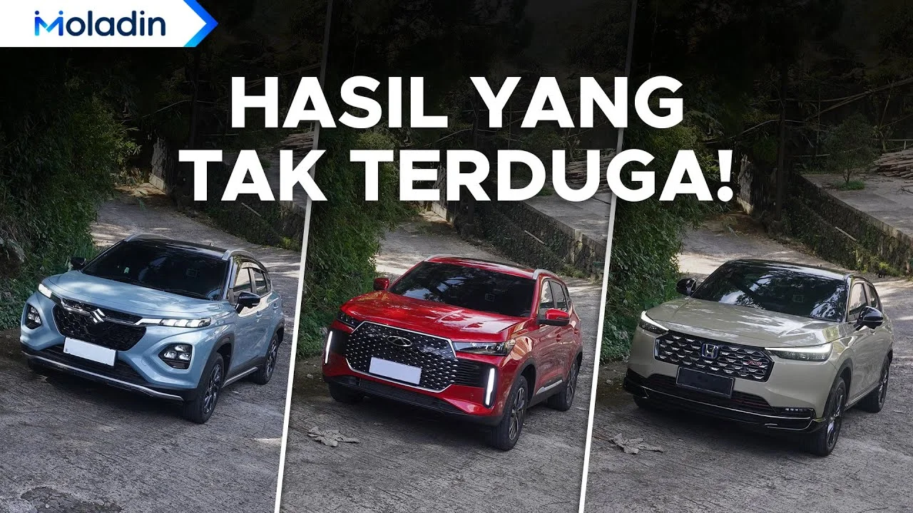 Duel SUV Hybrid: Perbandingan Suzuki Fronx Hybrid, Chery Tiggo Cross CSH, dan Honda HR-V Hybrid
