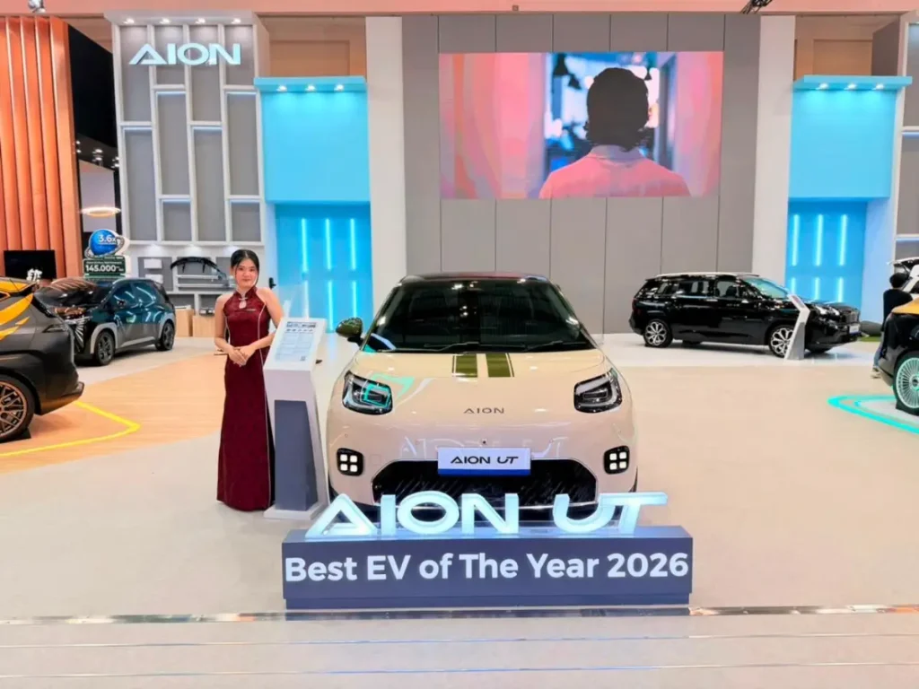 GAC Indonesia Tebar Promo di GIIAS 2026, AION UT, AION V, dan HYPTEC HT Dapat Harga Khusus aion 2