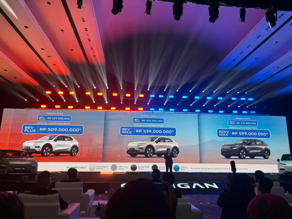 Harga Resmi Changan Deepal S05 di Indonesia, Harga Khusus Untuk 500 Orang Pertama! changan harga spesial