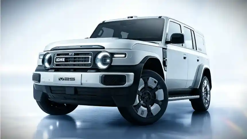 iCar V25 Resmi Muncul, SUV EREV Chery dengan Jarak Tempuh 150 Km desain icar v25 - Moladin
