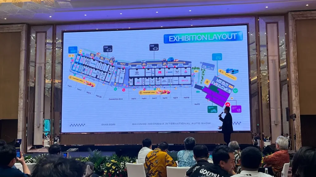 GIIAS 2026 Cetak Rekor Baru, Lebih dari 65 Merek Otomotif Siap Hadir, Ini Daftarnya! giias 2026 layout