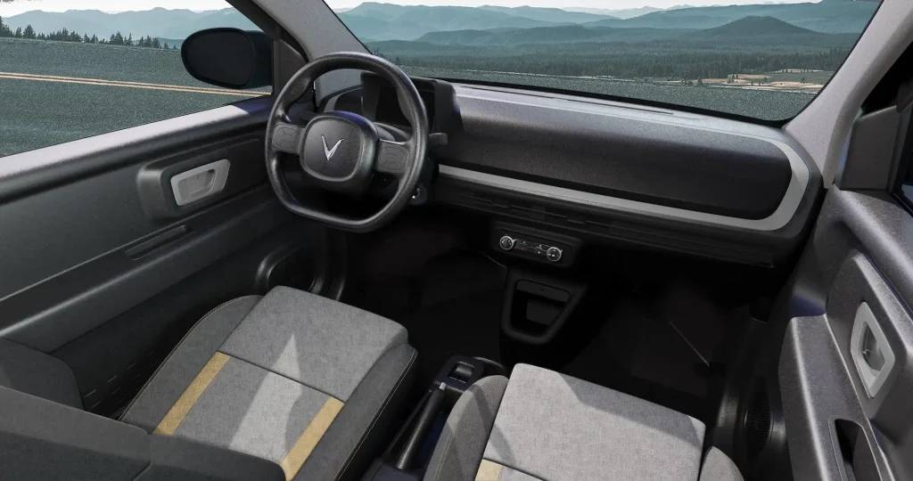 VinFast VF 2 Meluncur: Mobil Listrik Rp120 Jutaan dengan Jarak Tempuh 210 Km, Cocok Masuk Indonesia? interior vinfast vf 2 - Moladin
