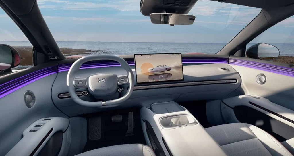 Harga Xpeng Mona L03 Mulai Rp300 Jutaan, SUV Listrik AI dengan Jarak Tempuh hingga 1.330 Km interior xpeng mona l03 - Moladin