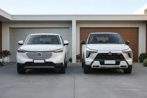Duel Sengit SUV Hybrid: Mitsubishi XForce Hybrid vs Honda HR-V HEV, Pilih Mana?
