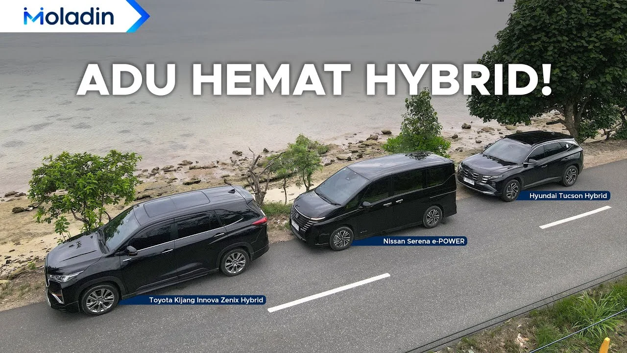 Uji Mobil Hybrid Paling Irit BBM: Toyota Kijang Innova Zenix Hybrid vs Nissan Serena e-POWER vs Hyundai Tucson Hybrid