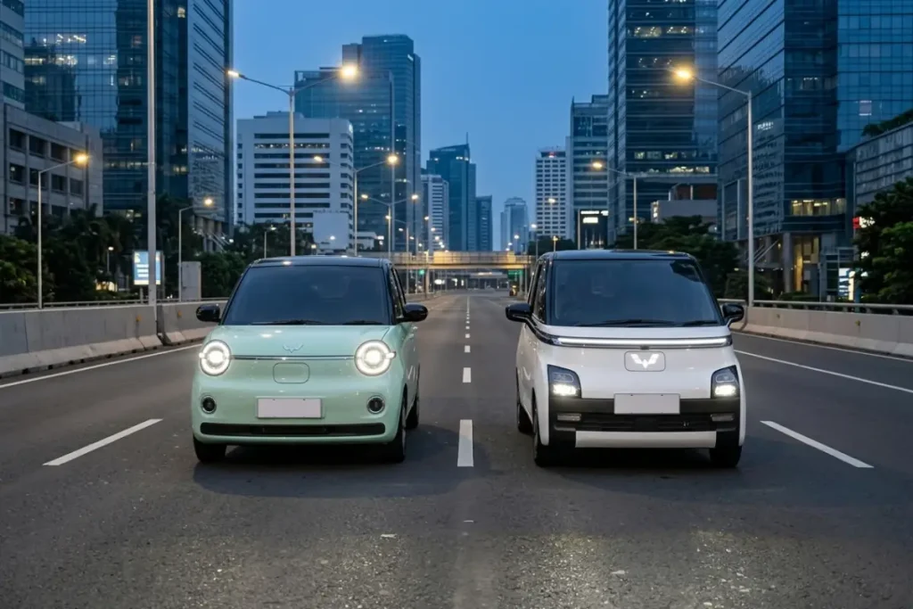 wuling aira ev vs wuling air ev - Moladin