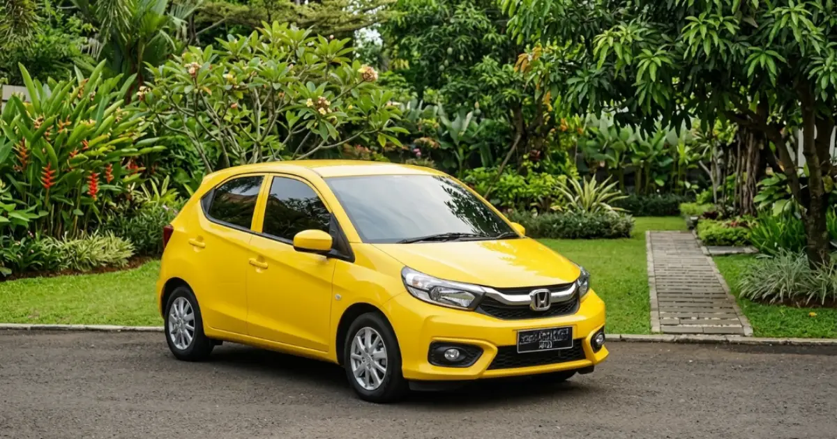 Harga Honda Brio Satya E CVT 2021 Bekas, LCGC Matic Favorit Anak Muda Harga Honda Brio Satya E CVT 2021 Bekas, LCGC Matic Favorit Anak Muda