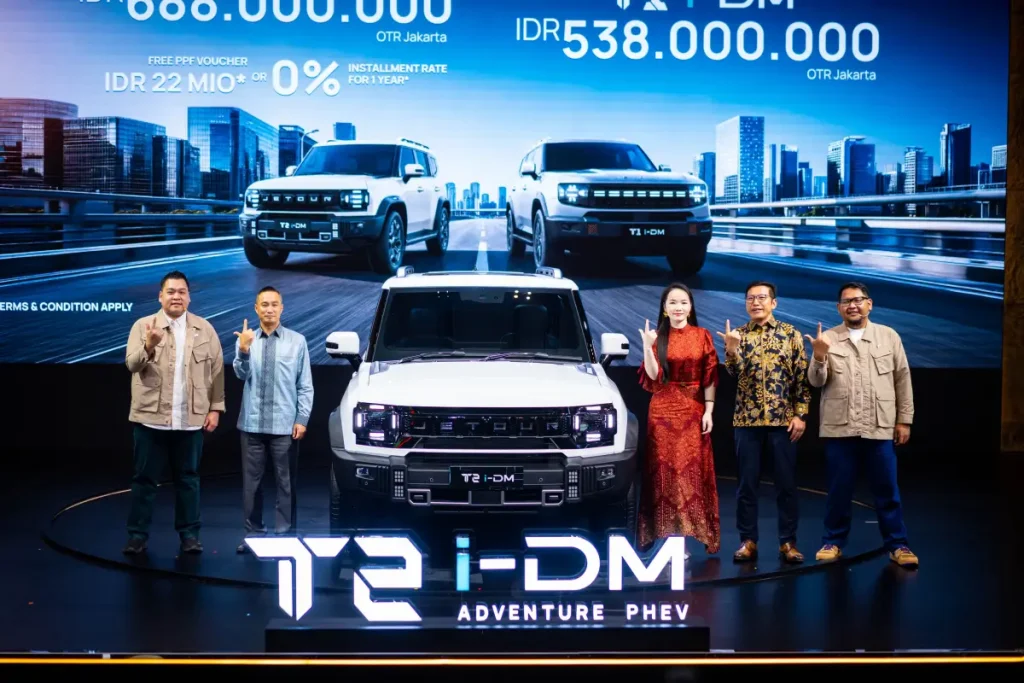 JETOUR T2 i-DM Adventure PHEV Resmi Hadir di Indonesia, SUV Tangguh dengan Jarak Tempuh hingga 1.200 Km jetour t2 dm 3
