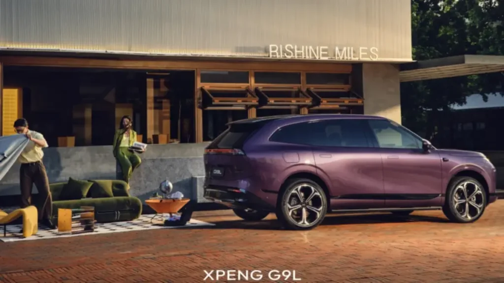 Xpeng G9L Resmi Terungkap, Punya Rear-Wheel Steering dan Jarak Tempuh 755 Km xpeng g9l samping