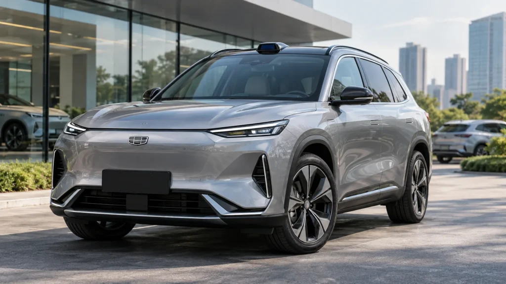 Geely EX5 facelift - Moladin