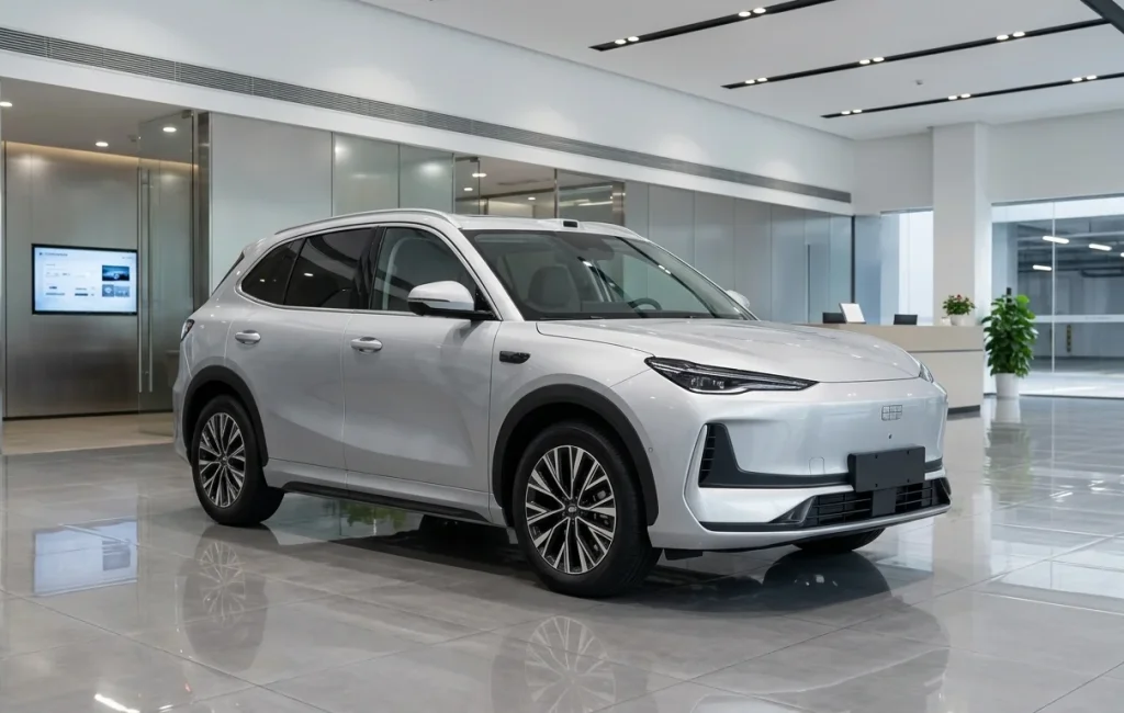 Geely EX5 facelift - Moladin