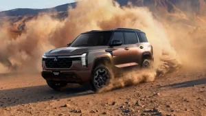 Mitsubishi Pajero Terbaru Punya Sistem 4WD Canggih, Intip Detailnya!