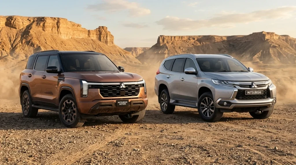 Pajero Gen 4 vs Gen 5 - Moladin