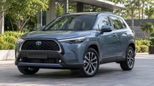Toyota Corolla Cross Hybrid 2021 Bekas Dijual Segini, SUV Hybrid Irit BBM