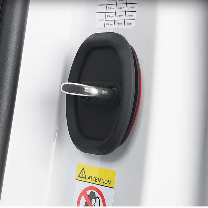 Car Door Lock Cover Karet Bantalan Peredam Pintu Mobil
