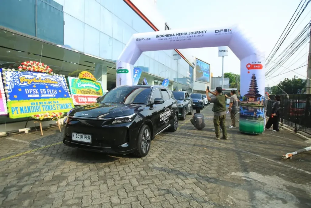 DFSK E5 Plus Diuji Jakarta-Bali, Buktikan Teknologi PHEV hingga Fitur V2L dfsk jkt bali 2