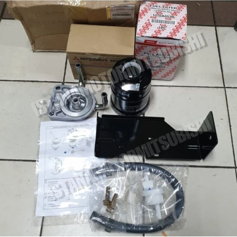 Double Fuel Filter Saringan Solar Original Asli Mitsubishi All New Pajero Sport All New Triton 2016-2026