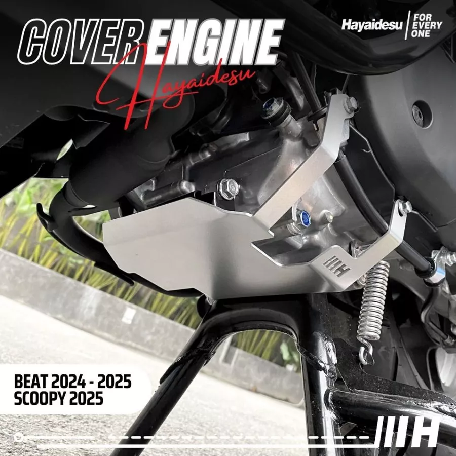 Engine Cover Pelindung Mesin Honda Scoopy