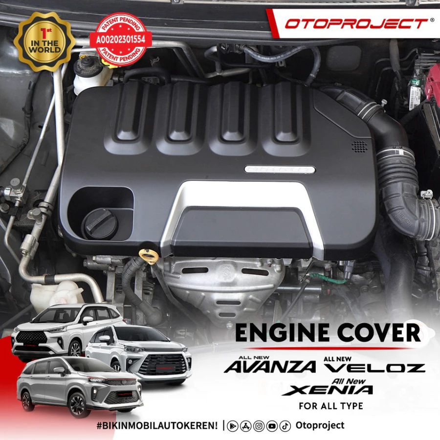 Engine Cover Xenia/Avanza/Veloz 2022-Sekarang Otoproject