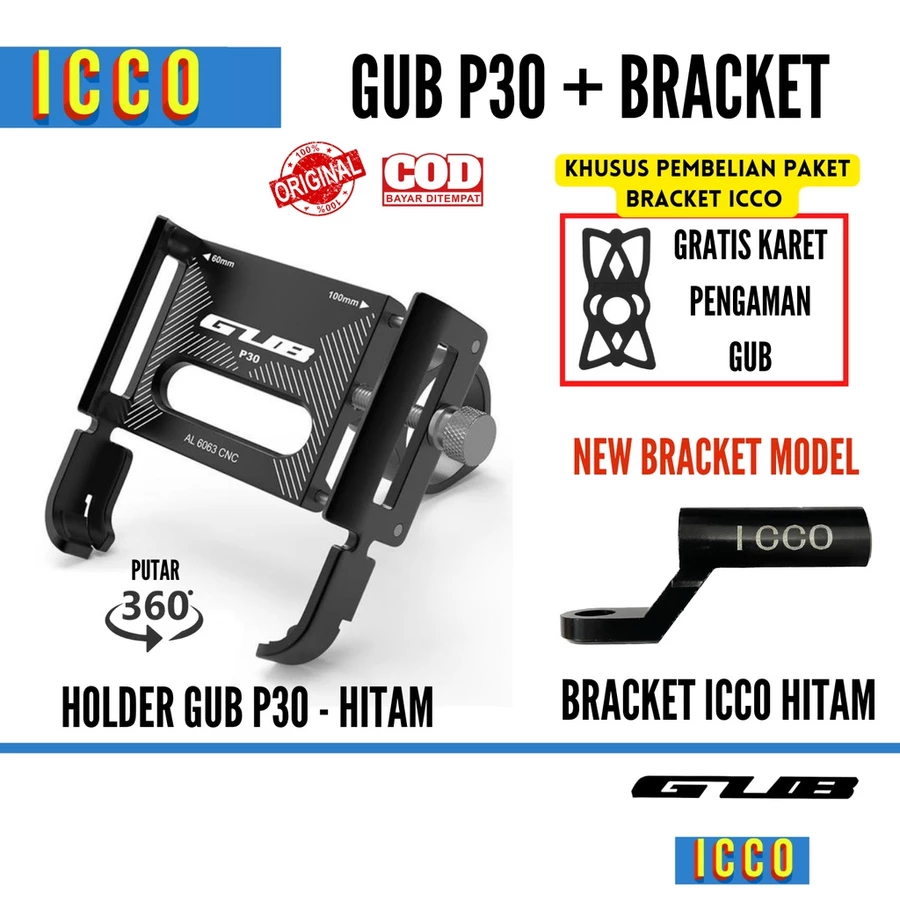 Holder Motor Spion + Bracket