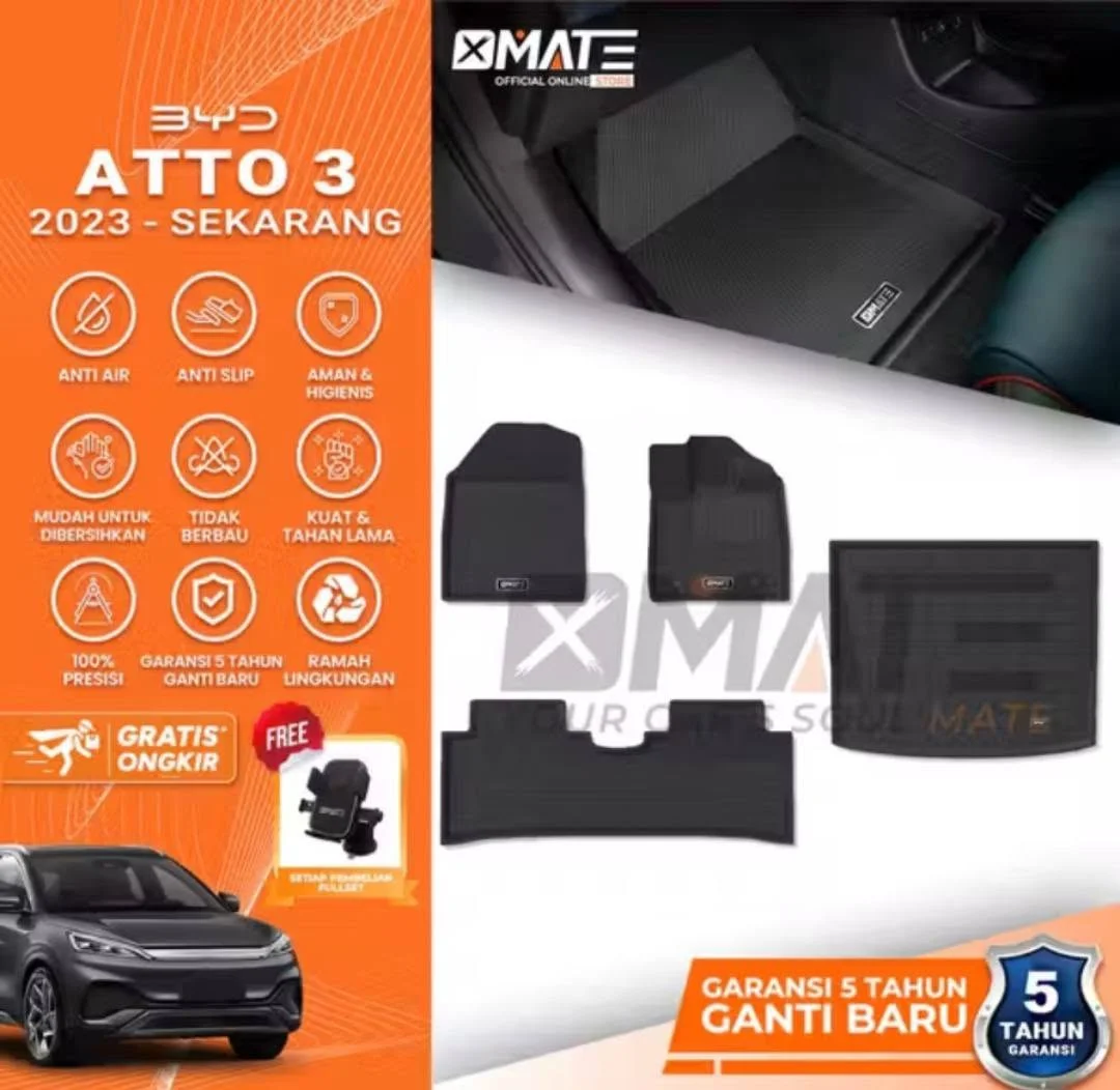 Karpet Mobil Hyundai Ioniq 5 2022-Sekarang Bahan TPE XPE Premium 100% Presisi