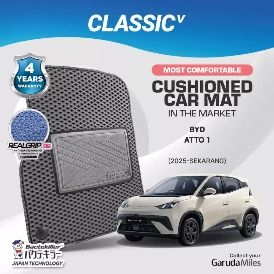 Karpet Mobil Trapo Classic V BYD ATTO 1