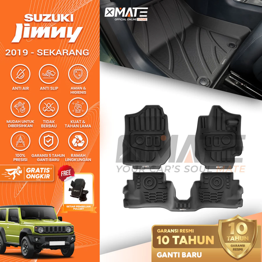 Karpet Suzuki Jimny JB74 JC74 3 Door 5 Door