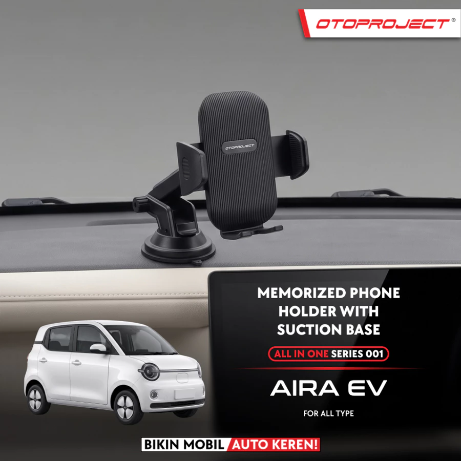 Otoproject - Memorized Phone Holder Wuling Aira EV | Stand HP Mobil Aira EV