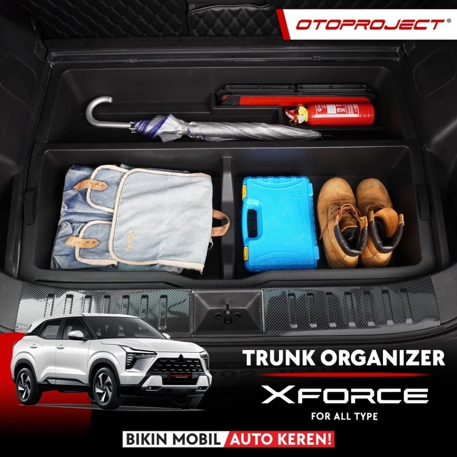 Otoproject - Rear Trunk Organizer Box Xforce | Tempat Penyimpanan Bagasi Xforce