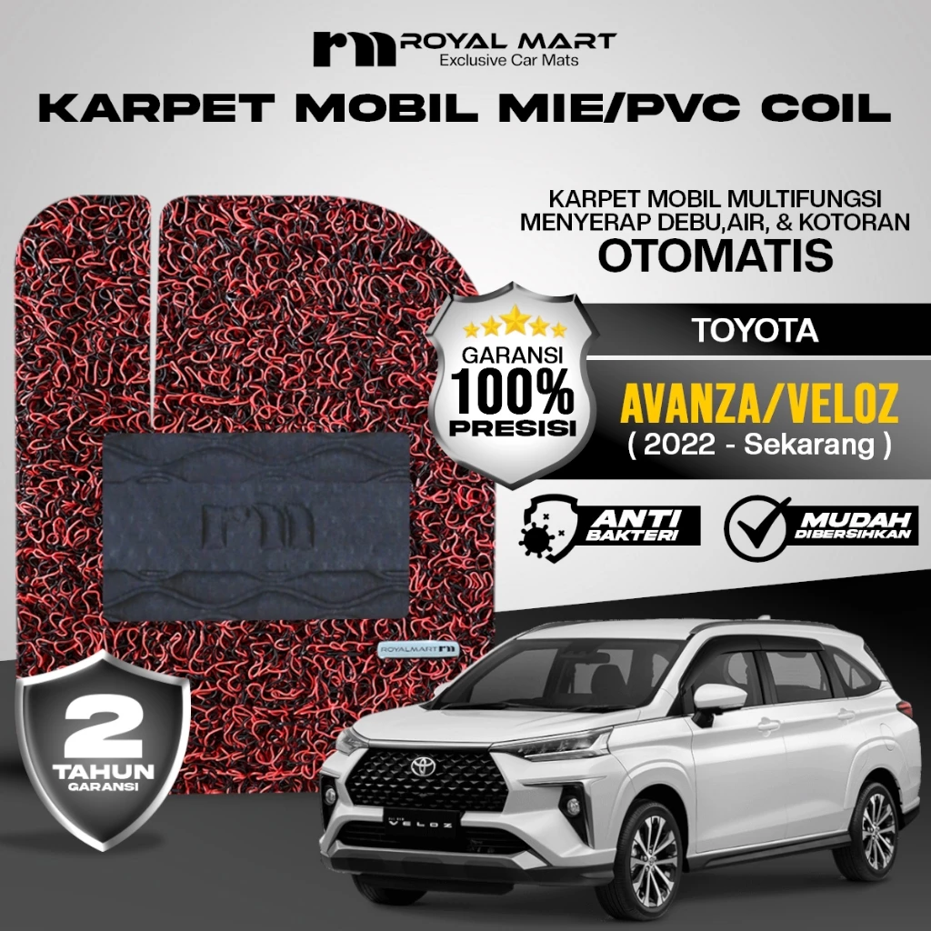 Royal Mart Karpet Mie Premium Avanza/Veloz 2022-Sekarang