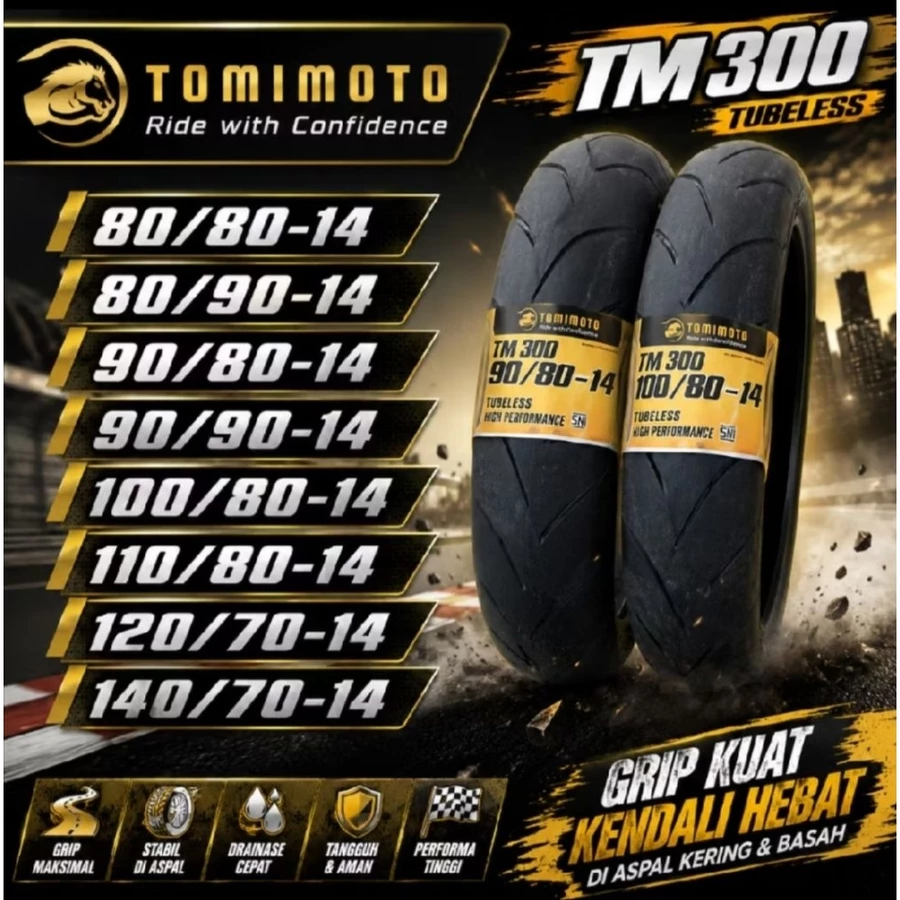 Tomimoto TM 300 Tubeless Ring 14