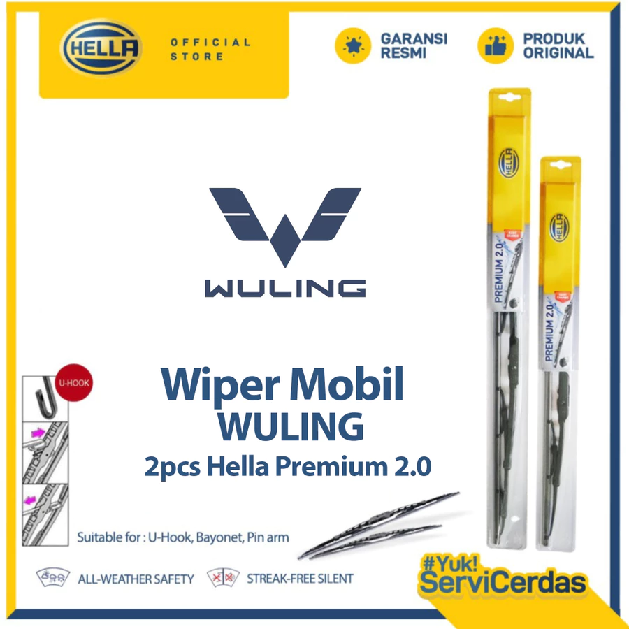 Wiper Hella Premium 2.0 Wuling Formo S